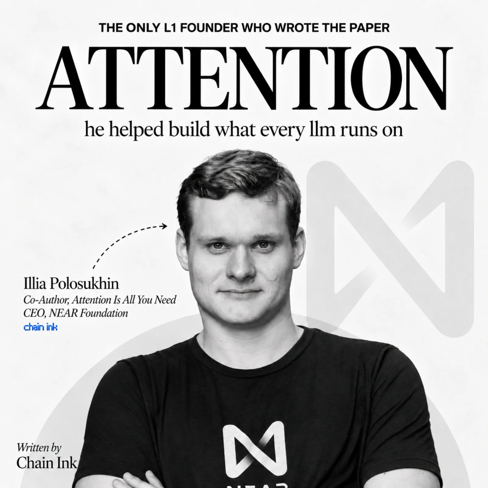 illia polosukhin, co-author of attention is all you need and ceo of near foundation